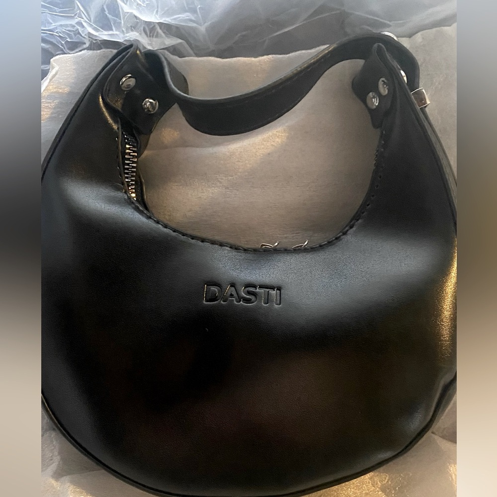 DASTI Semi Round Black Small Women’s Purse/Handbag